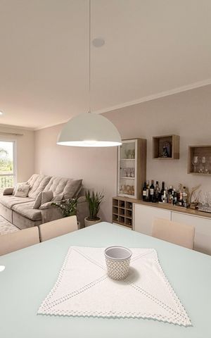 Apartamento para alugar com 101m², 3 quartos e 2 vagasSala
