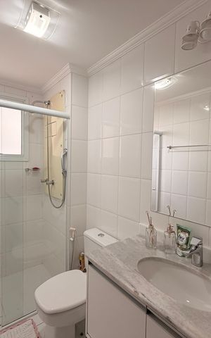 Apartamento para alugar com 101m², 3 quartos e 2 vagasBanheiro Social