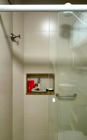 Apartamento para alugar com 41m², 1 quarto e 1 vaga Apartamento para alugar com 41m², 1 quarto e 1 vagaBanheiro da Suíte