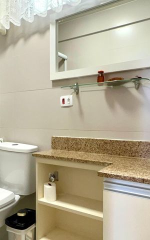 Apartamento para alugar com 41m², 1 quarto e 1 vaga Apartamento para alugar com 41m², 1 quarto e 1 vagaBanheiro da Suíte