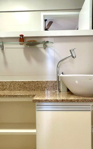 Apartamento para alugar com 41m², 1 quarto e 1 vaga Apartamento para alugar com 41m², 1 quarto e 1 vagaBanheiro da Suíte