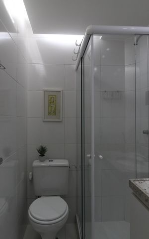 Apartamento para alugar com 60m², 2 quartos e 1 vagaBanheiro Social