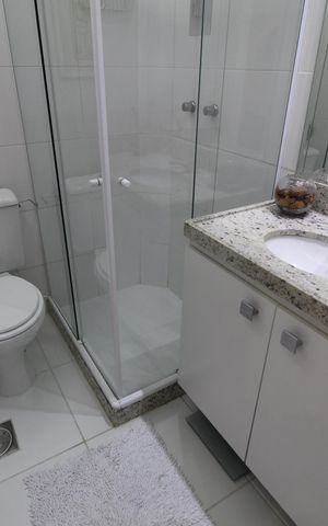 Apartamento para alugar com 60m², 2 quartos e 1 vagaBanheiro Social
