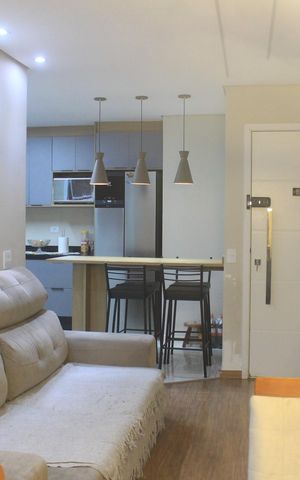Apartamento à venda com 66m², 2 quartos e 1 vagaSala