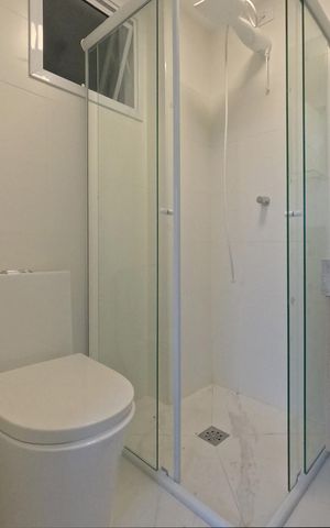 Apartamento para alugar com 41m², 1 quarto e 1 vagaBanheiro do Quarto 1