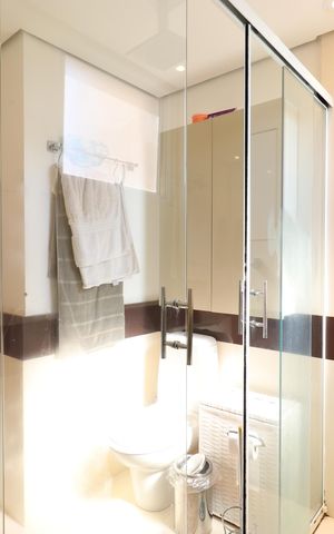 Apartamento à venda com 142m², 4 quartos e 2 vagasBanheiro da Suíte 3