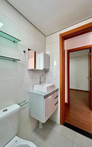 Apartamento para alugar com 43m², 2 quartos e 1 vaga Apartamento para alugar com 43m², 2 quartos e 1 vagaBanheiro