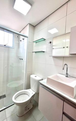 Apartamento para alugar com 43m², 2 quartos e 1 vaga Apartamento para alugar com 43m², 2 quartos e 1 vagaBanheiro