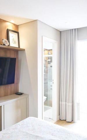 Apartamento à venda com 105m², 3 quartos e 3 vagasSuíte 1