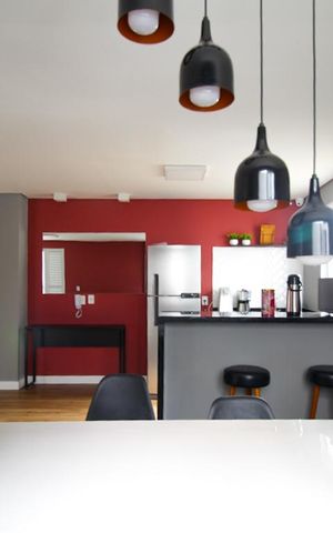 Studio para alugar com 17m², 1 quarto e sem vagaÁrea comum - Salão de festas