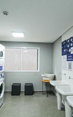 Studio para alugar com 17m², 1 quarto e sem vagaLavanderia