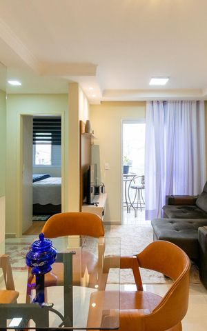 Apartamento à venda com 56m², 2 quartos e 1 vagaSala