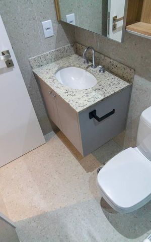 Apartamento para alugar com 64m², 2 quartos e 1 vaga Apartamento para alugar com 64m², 2 quartos e 1 vagaBanheiro 2
