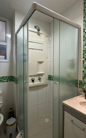 Apartamento à venda com 80m², 3 quartos e 1 vaga Apartamento à venda com 80m², 3 quartos e 1 vagaBanheiro Social