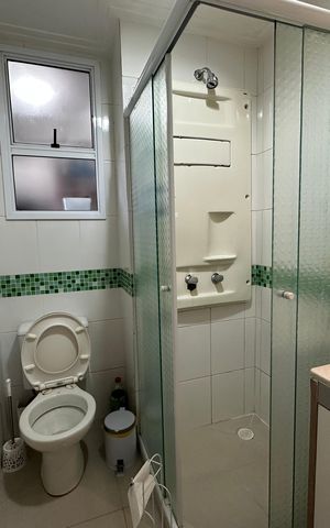 Apartamento à venda com 80m², 3 quartos e 1 vaga Apartamento à venda com 80m², 3 quartos e 1 vagaBanheiro Social