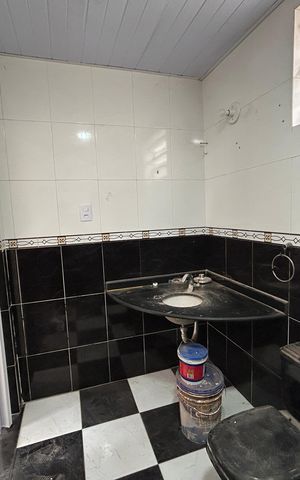 Casa para alugar com 120m², 2 quartos e sem vagaBanheiro da Suíte