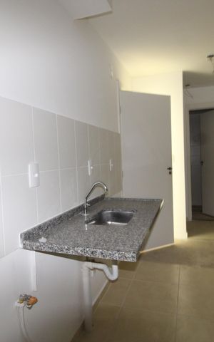 Apartamento à venda com 38m², 2 quartos e sem vagaCozinha e Área de Serviço