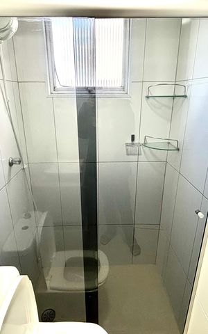 Apartamento para alugar com 58m², 2 quartos e 1 vaga Apartamento para alugar com 58m², 2 quartos e 1 vagaBanheiro