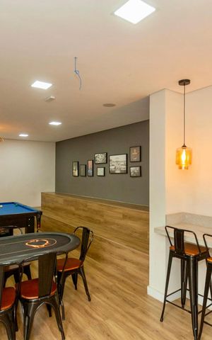Apartamento à venda com 35m², 2 quartos e sem vagaSalão de Jogos 