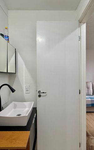Apartamento à venda com 35m², 2 quartos e sem vagaBanheiro