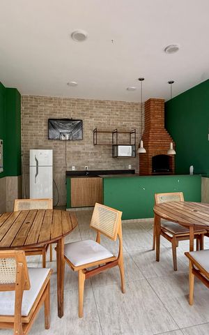Apartamento à venda com 35m², 2 quartos e sem vagaChurrasqueira 