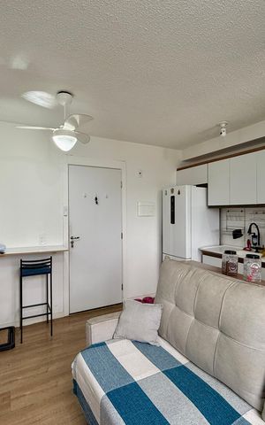 Apartamento à venda com 35m², 2 quartos e sem vagaSala 