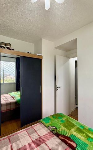 Apartamento à venda com 35m², 2 quartos e sem vagaQuarto 1
