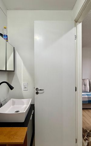 Apartamento à venda com 35m², 2 quartos e sem vagaBanheiro 