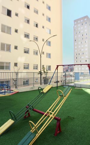 Apartamento para alugar com 49m², 2 quartos e sem vaga Apartamento para alugar com 49m², 2 quartos e sem vagaÁrea comum - Playground