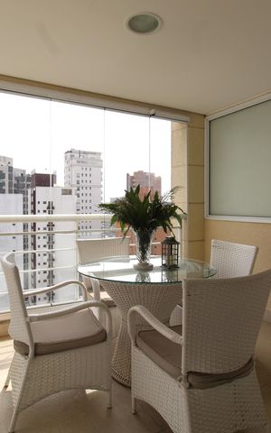 Apartamento à venda com 298m², 3 quartos e 5 vagasVaranda da Suíte 3