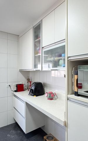 Apartamento à venda com 91m², 3 quartos e 2 vagas Apartamento à venda com 91m², 3 quartos e 2 vagasCozinha