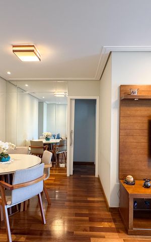 Apartamento à venda com 91m², 3 quartos e 2 vagas Apartamento à venda com 91m², 3 quartos e 2 vagasSala