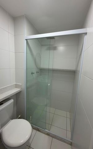 Apartamento para alugar com 45m², 2 quartos e 1 vaga Apartamento para alugar com 45m², 2 quartos e 1 vagaBanheiro