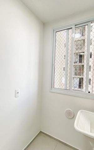 Apartamento para alugar com 43m², 2 quartos e 1 vaga Apartamento para alugar com 43m², 2 quartos e 1 vagaÁrea de Serviço