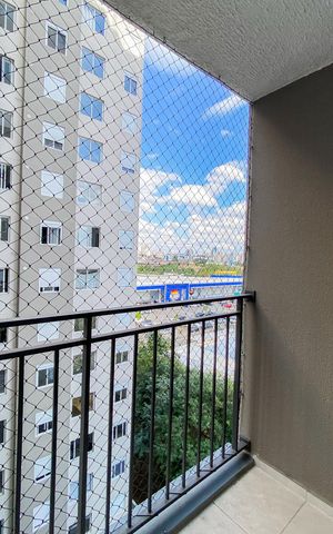 Apartamento para alugar com 43m², 2 quartos e 1 vaga Apartamento para alugar com 43m², 2 quartos e 1 vagaVaranda
