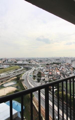Apartamento à venda com 42m², 2 quartos e 1 vaga Apartamento à venda com 42m², 2 quartos e 1 vagaVaranda