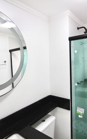 Apartamento à venda com 42m², 2 quartos e 1 vaga Apartamento à venda com 42m², 2 quartos e 1 vagaBanheiro
