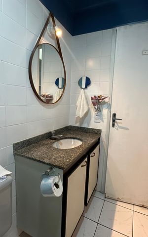 Apartamento para alugar com 47m², 1 quarto e 1 vaga Apartamento para alugar com 47m², 1 quarto e 1 vagaBanheiro