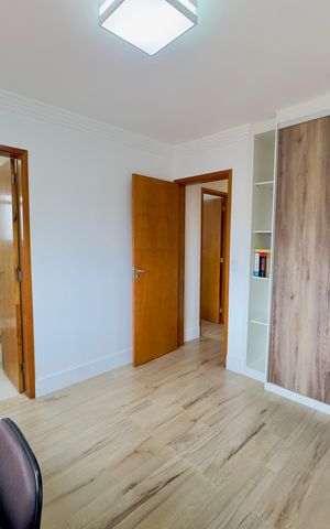 Apartamento à venda com 142m², 3 quartos e 2 vagas Apartamento à venda com 142m², 3 quartos e 2 vagasQuarto 2