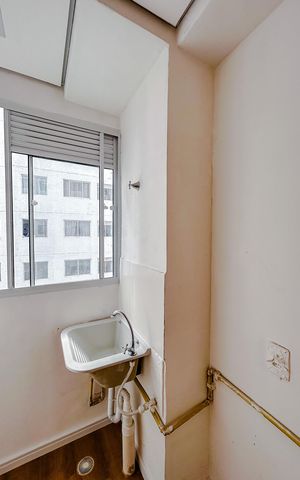Apartamento para alugar com 44m², 2 quartos e sem vagaCozinha e Área de Serviço