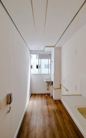 Apartamento para alugar com 44m², 2 quartos e sem vagaCozinha e Área de Serviço