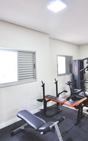 Apartamento à venda com 77m², 3 quartos e 2 vagas Apartamento à venda com 77m², 3 quartos e 2 vagasÁrea comum - Academia