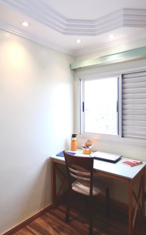 Apartamento à venda com 77m², 3 quartos e 2 vagas Apartamento à venda com 77m², 3 quartos e 2 vagasEscritório