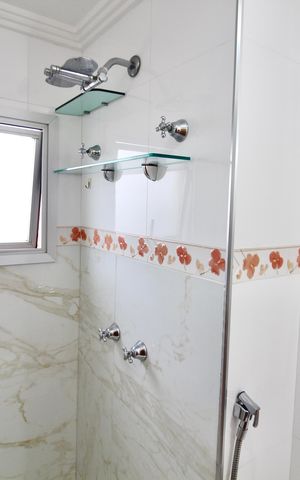 Apartamento à venda com 77m², 3 quartos e 2 vagas Apartamento à venda com 77m², 3 quartos e 2 vagasBanheiro suíte 1
