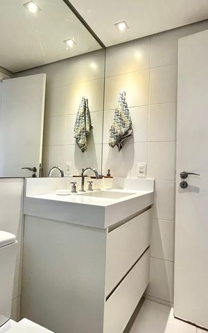 Apartamento à venda com 72m², 2 quartos e 1 vaga Apartamento à venda com 72m², 2 quartos e 1 vagaBanheiro da Suíte 2