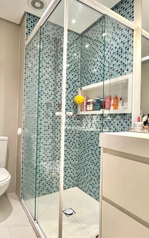 Apartamento à venda com 72m², 2 quartos e 1 vaga Apartamento à venda com 72m², 2 quartos e 1 vagaBanheiro da Suíte 1
