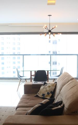 Apartamento para alugar com 70m², 2 quartos e 3 vagasSala e Cozinha Integrada