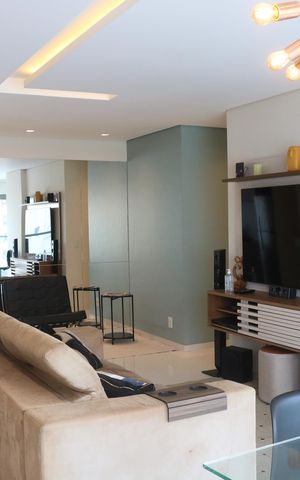 Apartamento para alugar com 70m², 2 quartos e 3 vagasSala e Cozinha Integrada