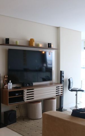 Apartamento para alugar com 70m², 2 quartos e 3 vagasSala e Cozinha Integrada