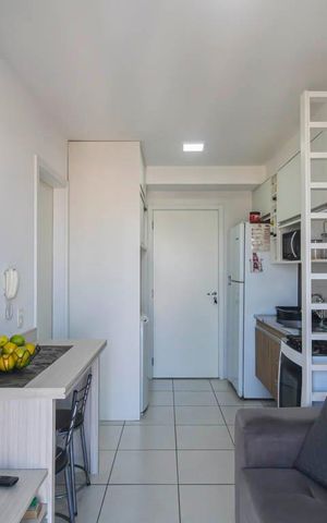 Apartamento para alugar com 30m², 1 quarto e sem vaga